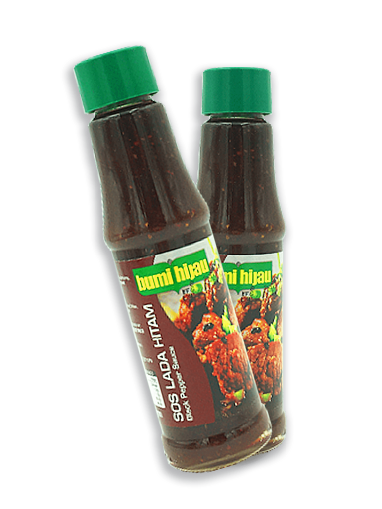Bumi Hijau | Bumi Hijau Food Industries Sdn Bhd | Top Sauce in Malaysia | blackpepper180g